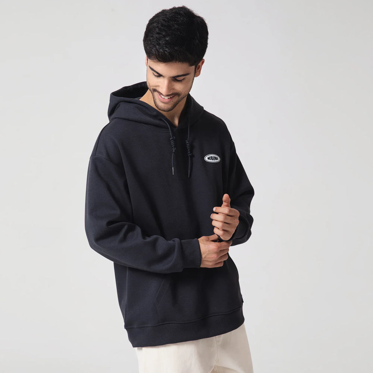 Casual Printed Hoodie for Men Image