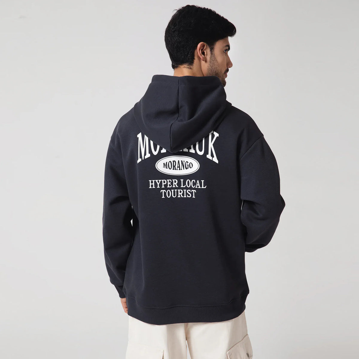 Casual Printed Hoodie for Men Image