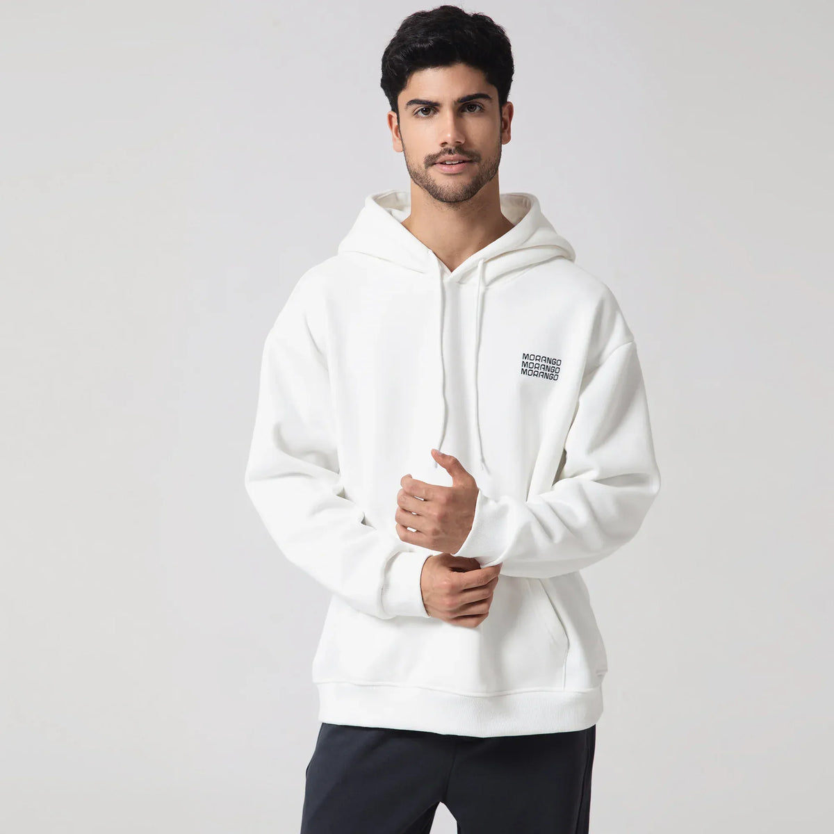 Casual Printed Hoodie for Men Image