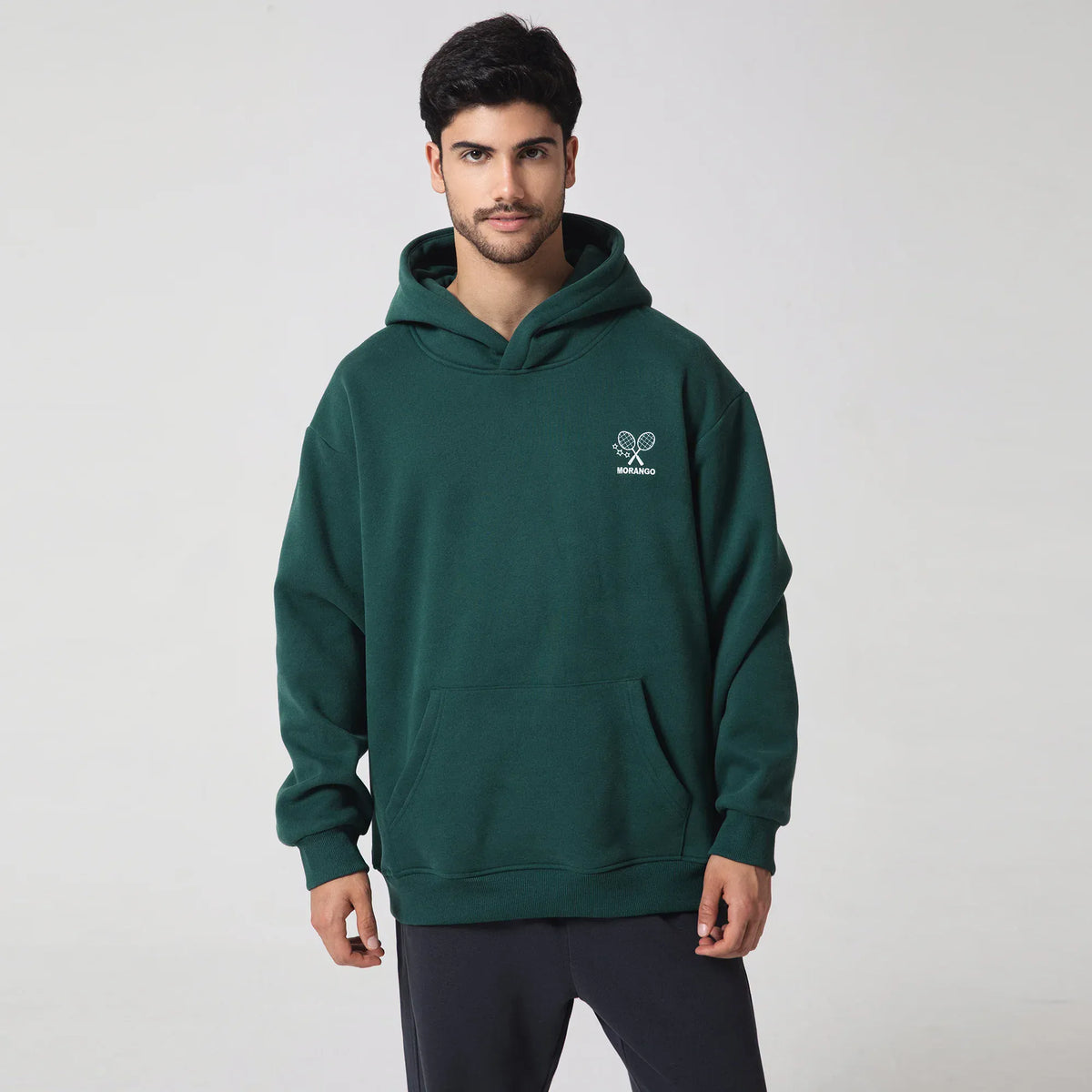 Casual Printed Hoodie for Men Image