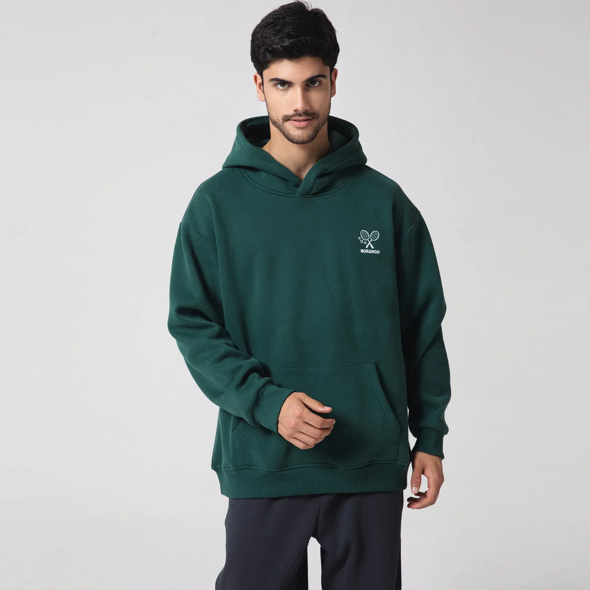 Casual Printed Hoodie for Men Image