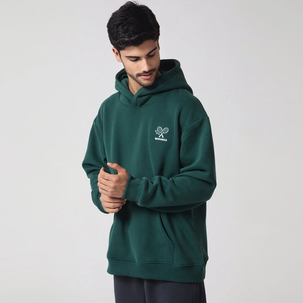 Casual Printed Hoodie for Men Image