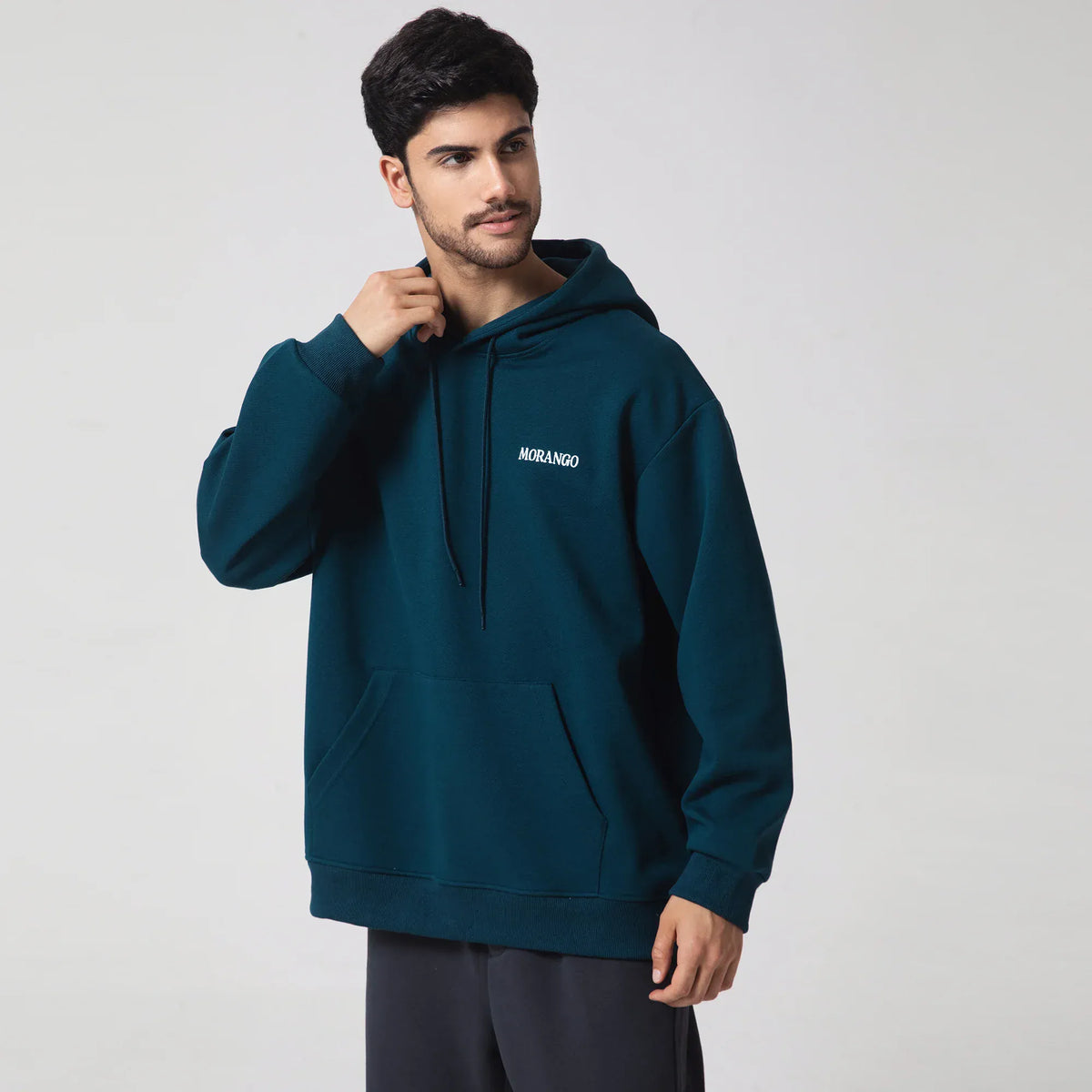 Casual Printed Hoodie for Men Image