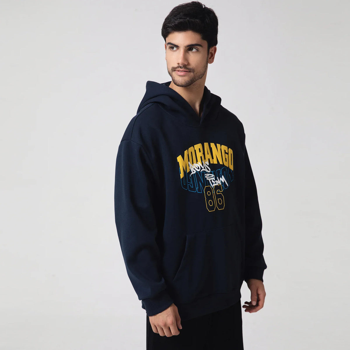 Casual Printed Hoodie for Men Image