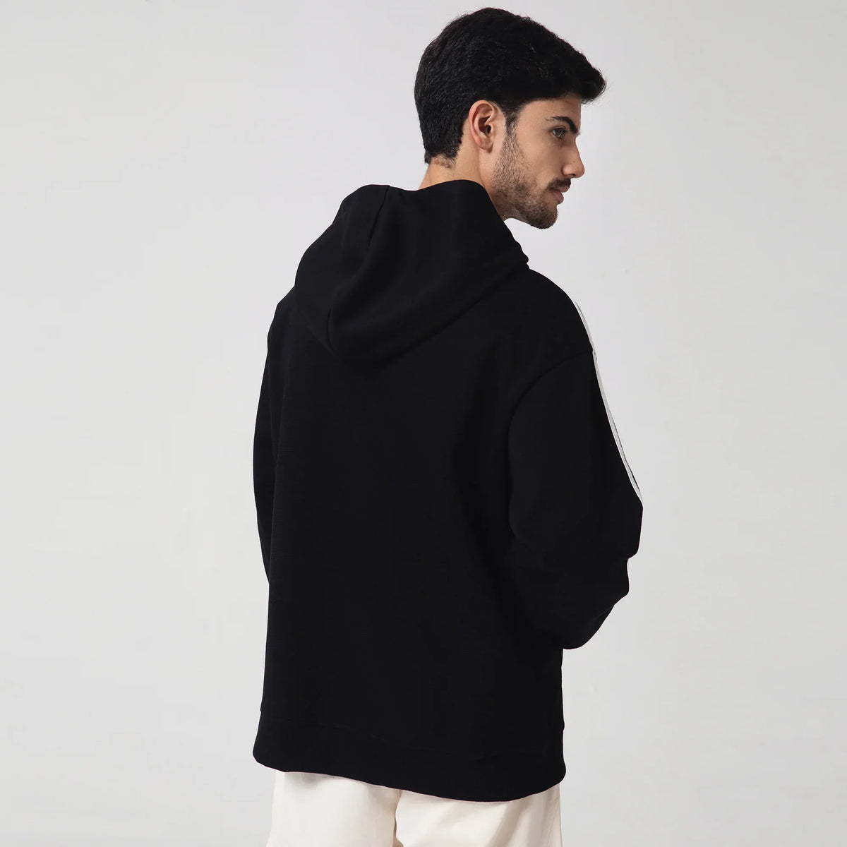 Casual Embroidery Hoodie for Men Image