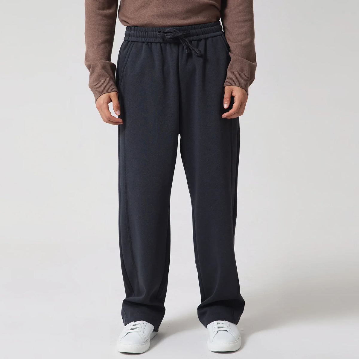 Casual Plain Pants for Men Image