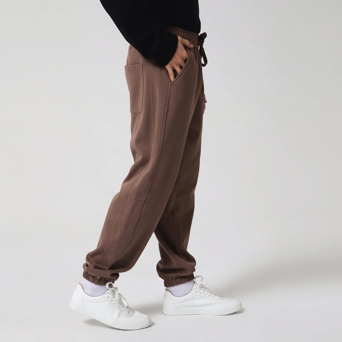 Casual Plain Pants for Men Image