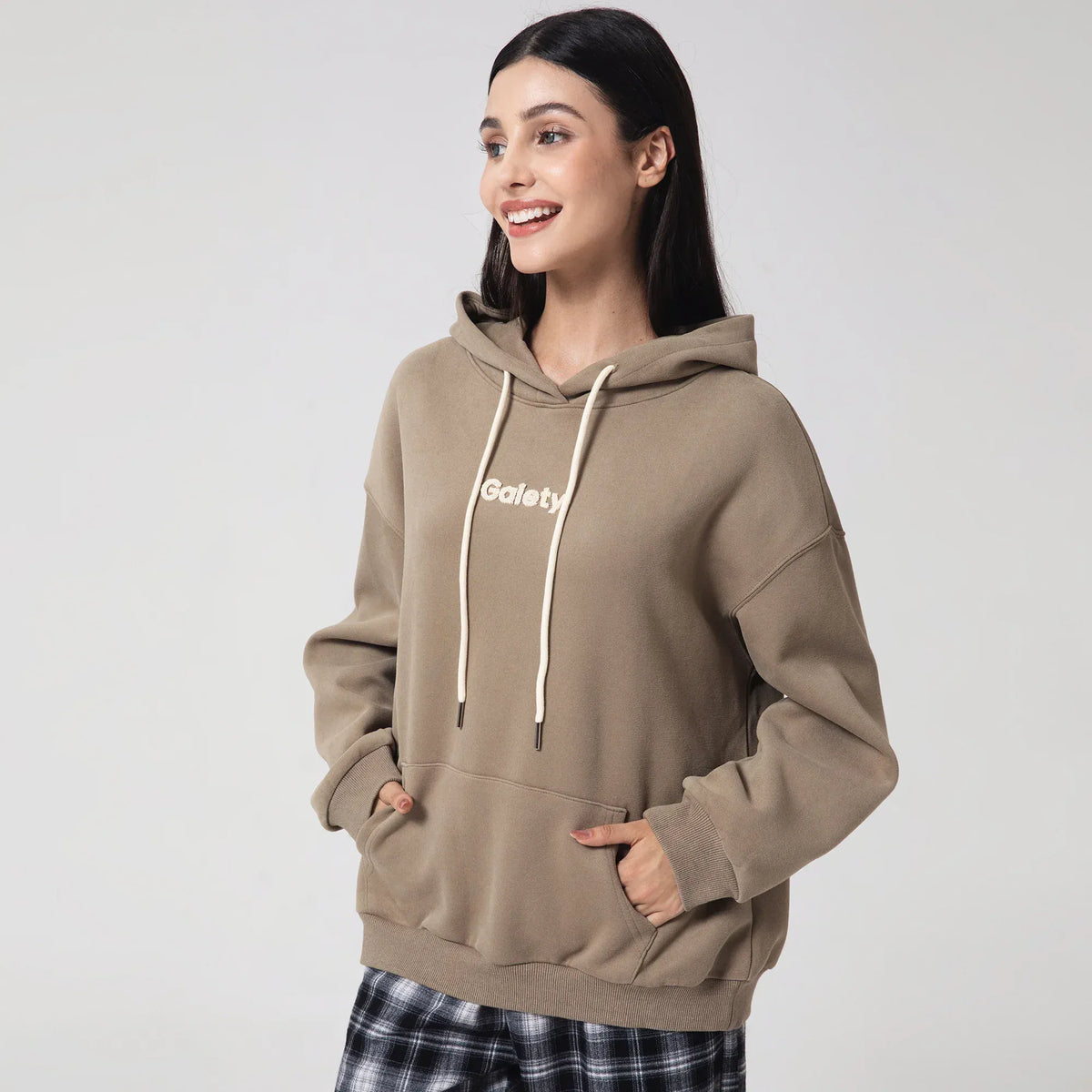 Casual Embroidery Hoodie for Women Image