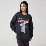 Casual Printed Sweatshirt for Women Image
