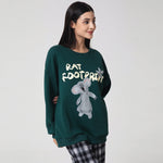 Casual Printed Sweatshirt for Women Image