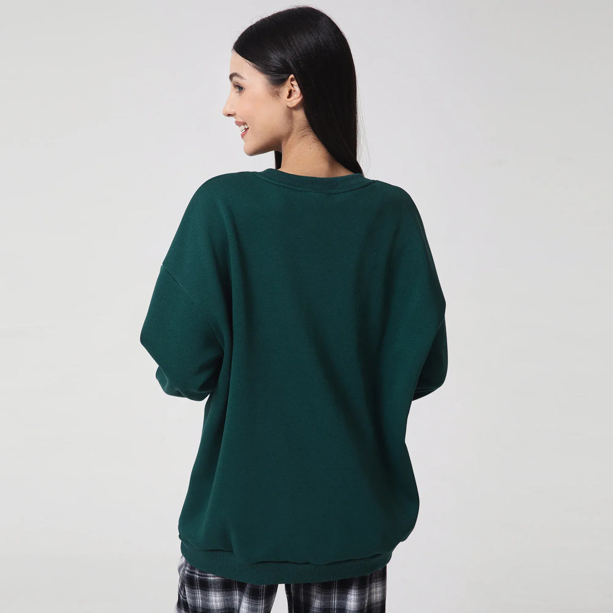 Casual Printed Sweatshirt for Women Image