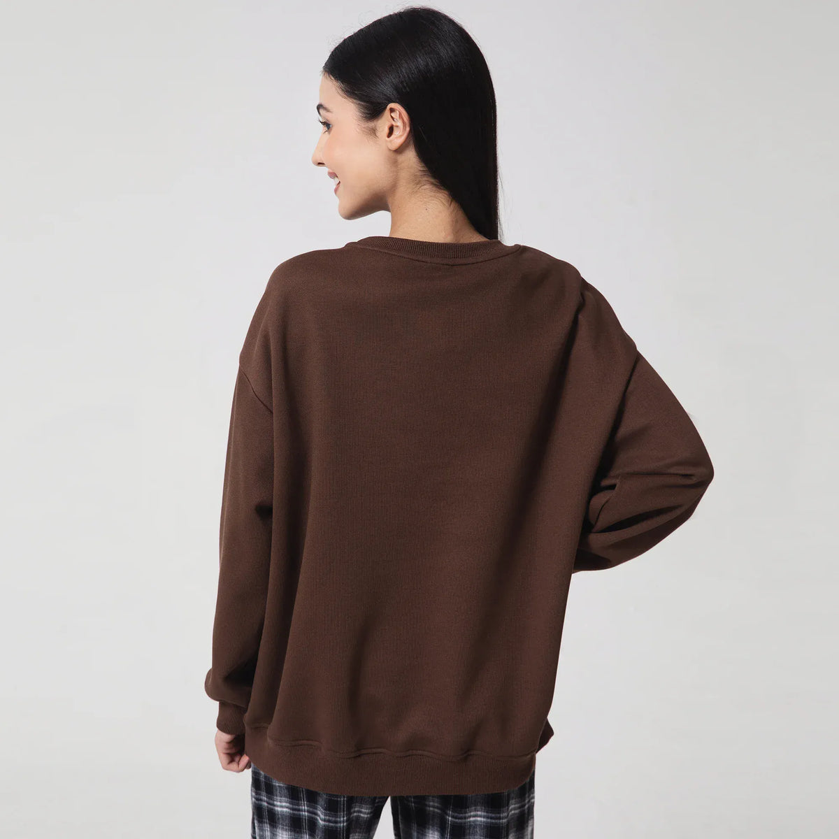 Casual Printed Sweatshirt for Women Image