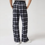Casual Checked Pants for Women Image