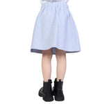 Checked Formal Skirt for Girls Image