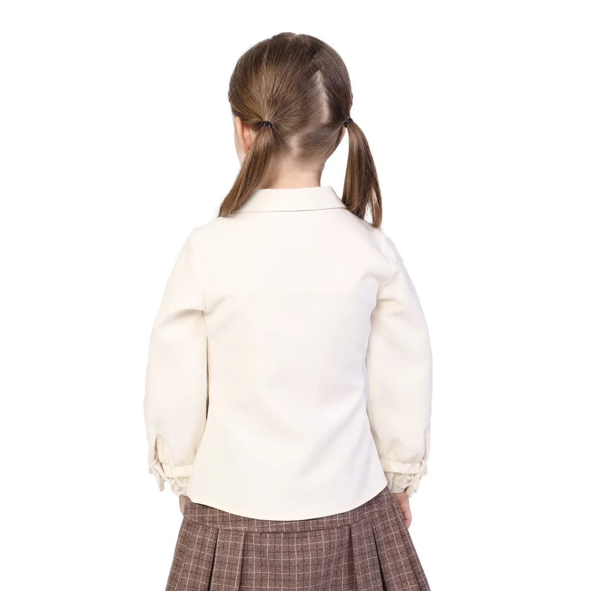 Plain Formal Shirt for Girls Image