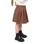 Plain Formal Skirt for Girls Image