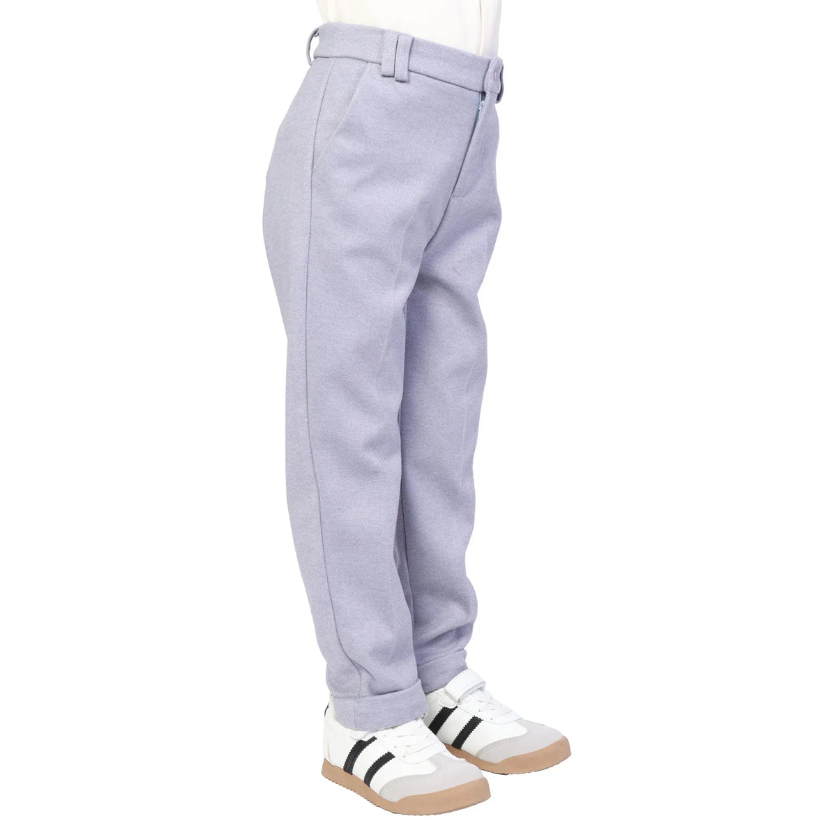 Solid Formal Pants for Boys Image