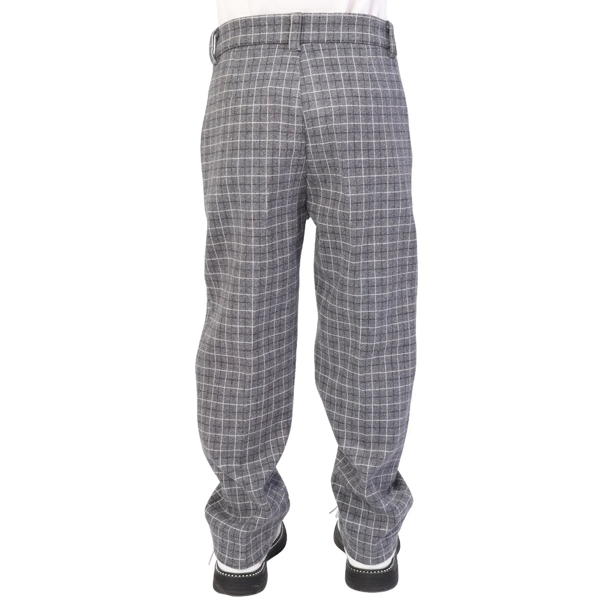 Checked Formal Pants for Boys Image