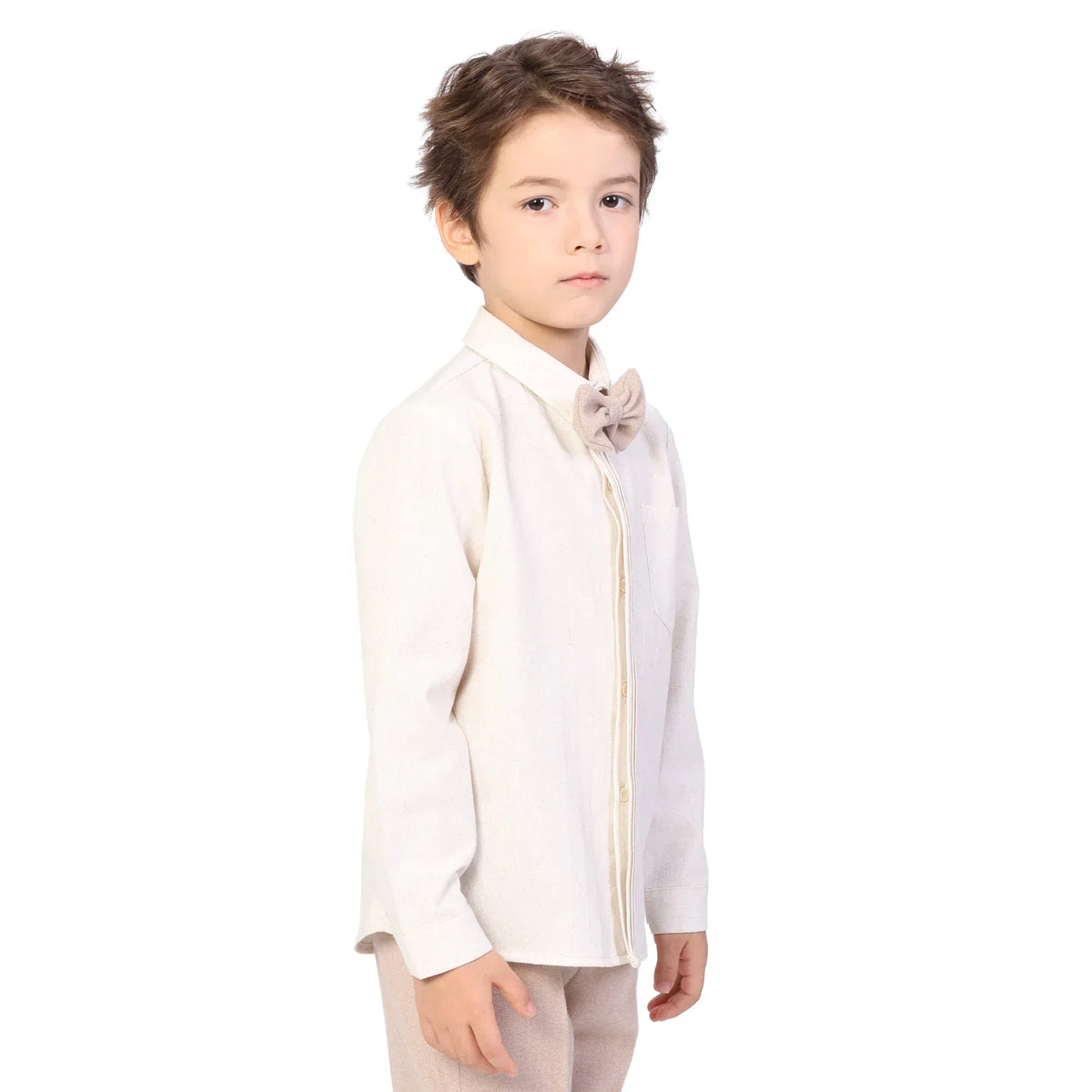 Plain Formal Shirt for Boys Image
