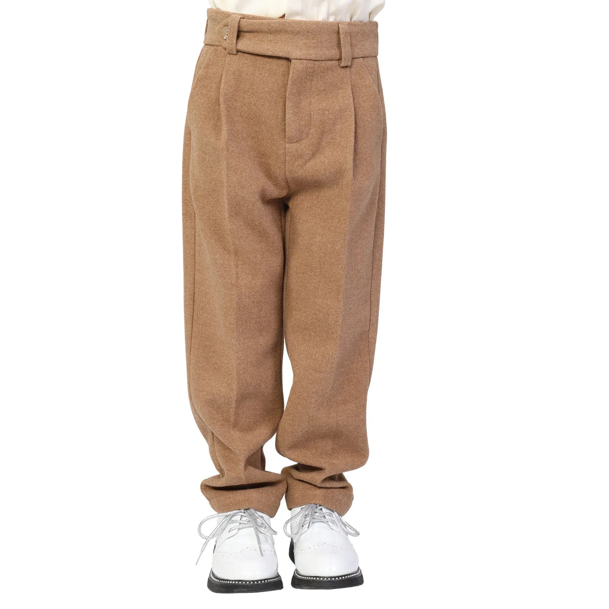 Solid Formal Pants for Boys Image