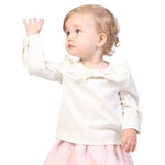 Laced Formal Blouse for Baby girl Image