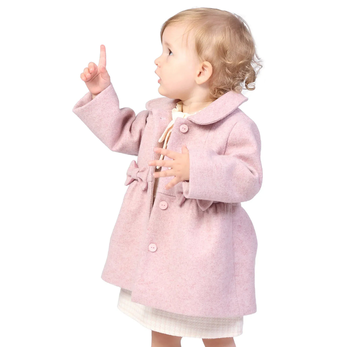Solid Formal Jacket for Baby girl Image