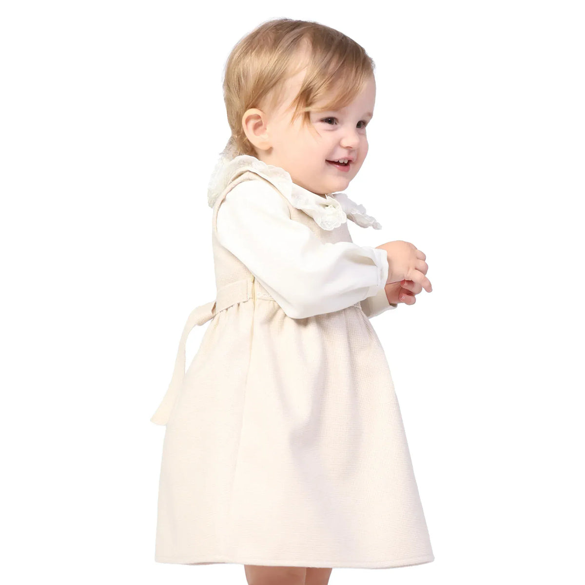 Plain Formal Dress for Baby girl Image