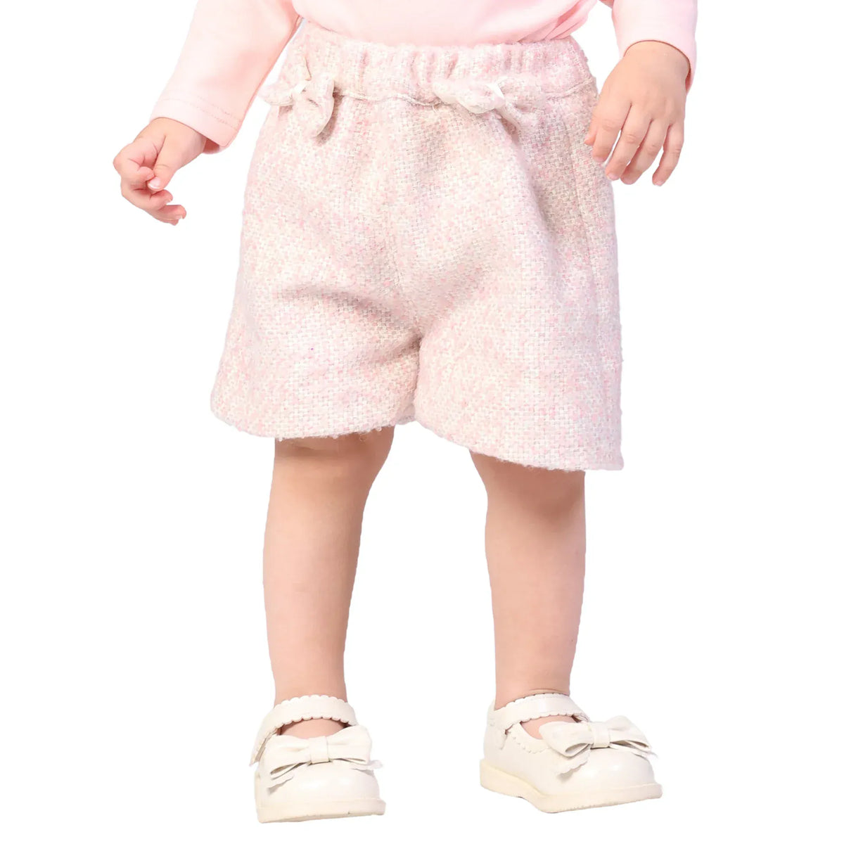 Solid Formal Shorts for Baby girl Image