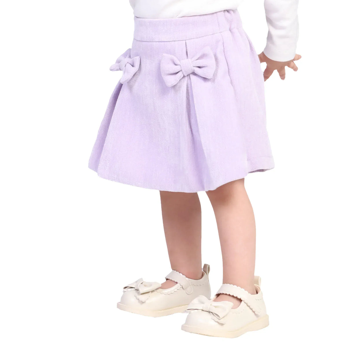 Solid Formal Shorts for Baby girl Image