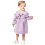 Light Purple Solid Formal Dress for Baby girl Image