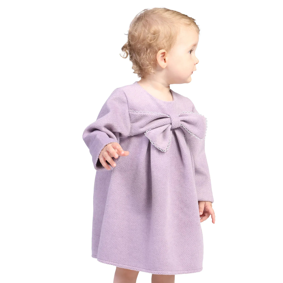 Solid Formal Dress for Baby girl Image