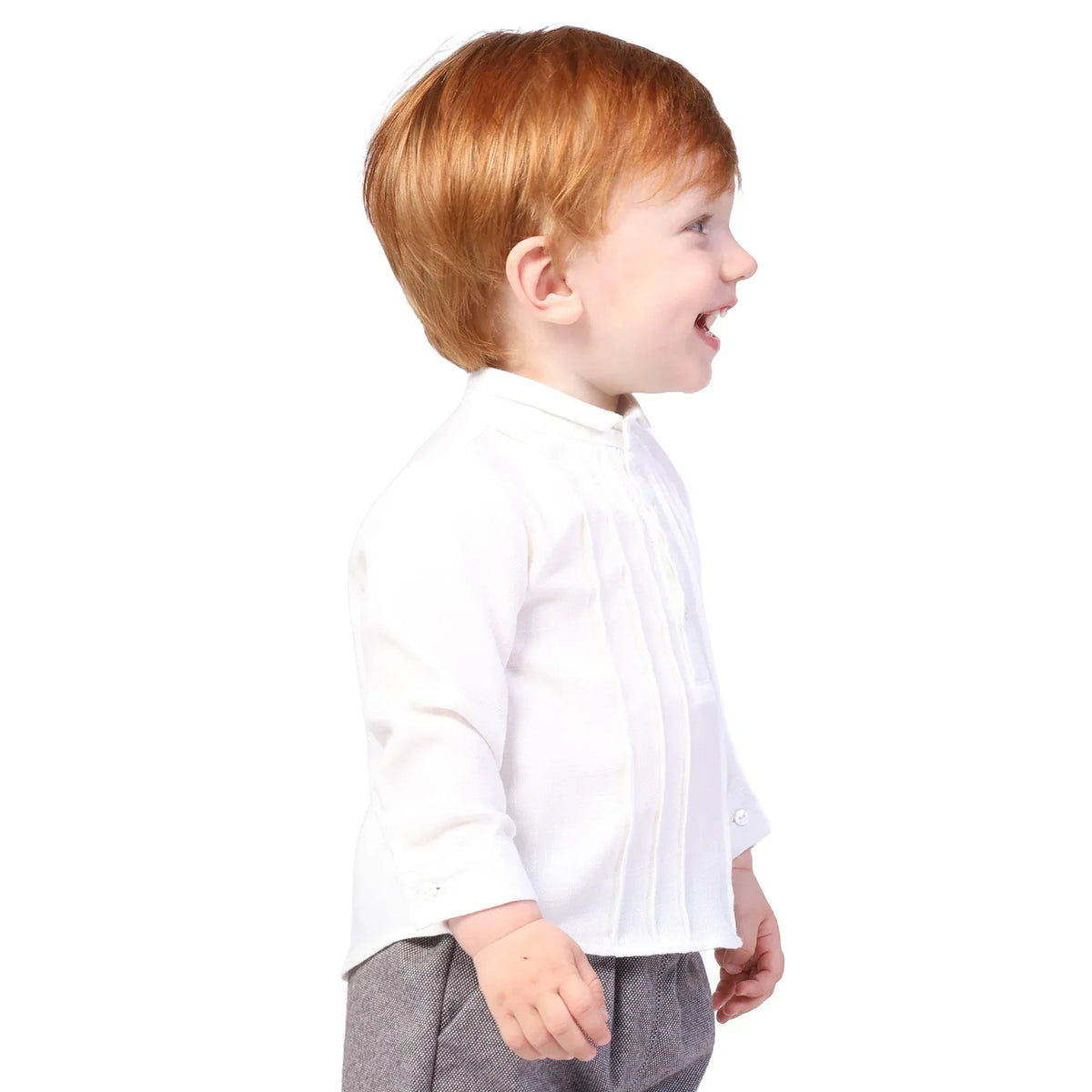 Plain Formal Blouse for Baby boy Image