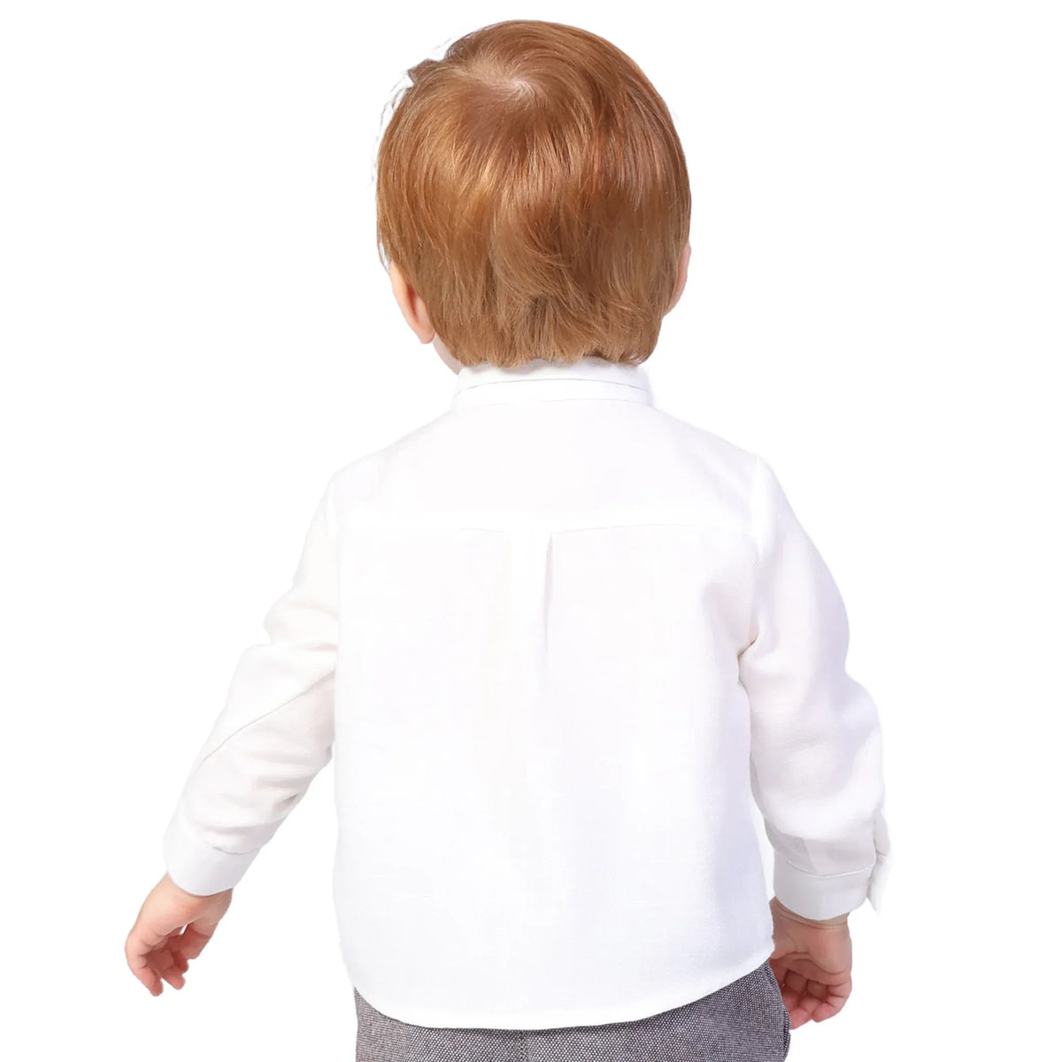 Plain Formal Blouse for Baby boy Image