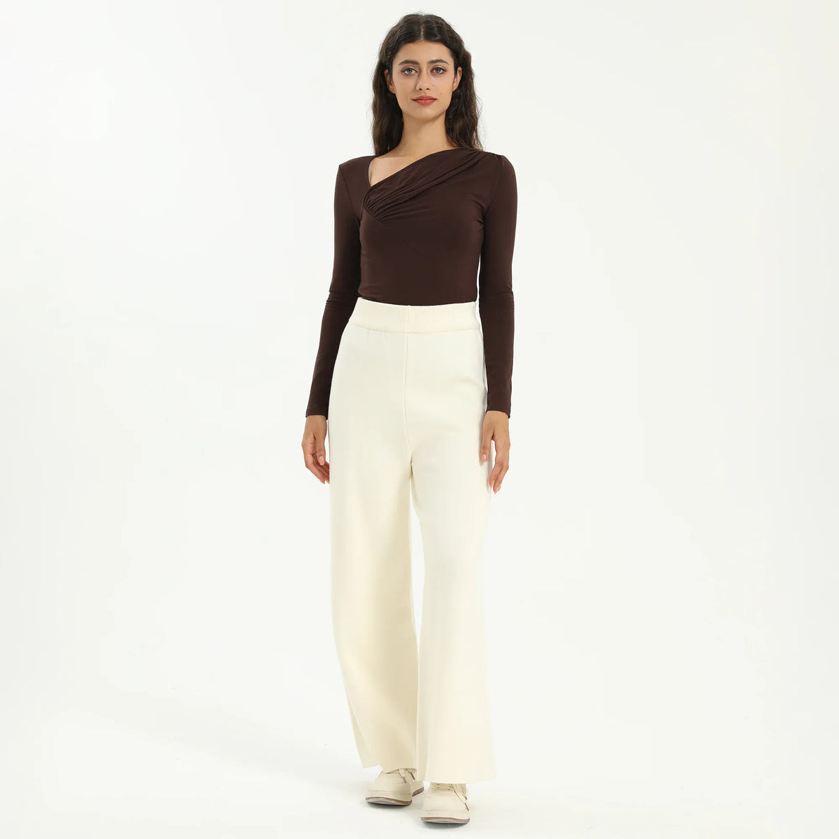 Elegant Plain Pants for Women Image