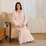 Jacquard Pajama Dress for Women Image