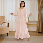 Jacquard Pajama Dress for Women Image