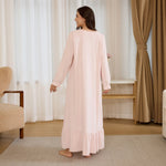 Jacquard Pajama Dress for Women Image