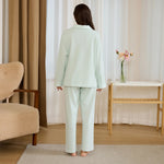 Color-Blocked Pajama Set-2Pc for Women Image