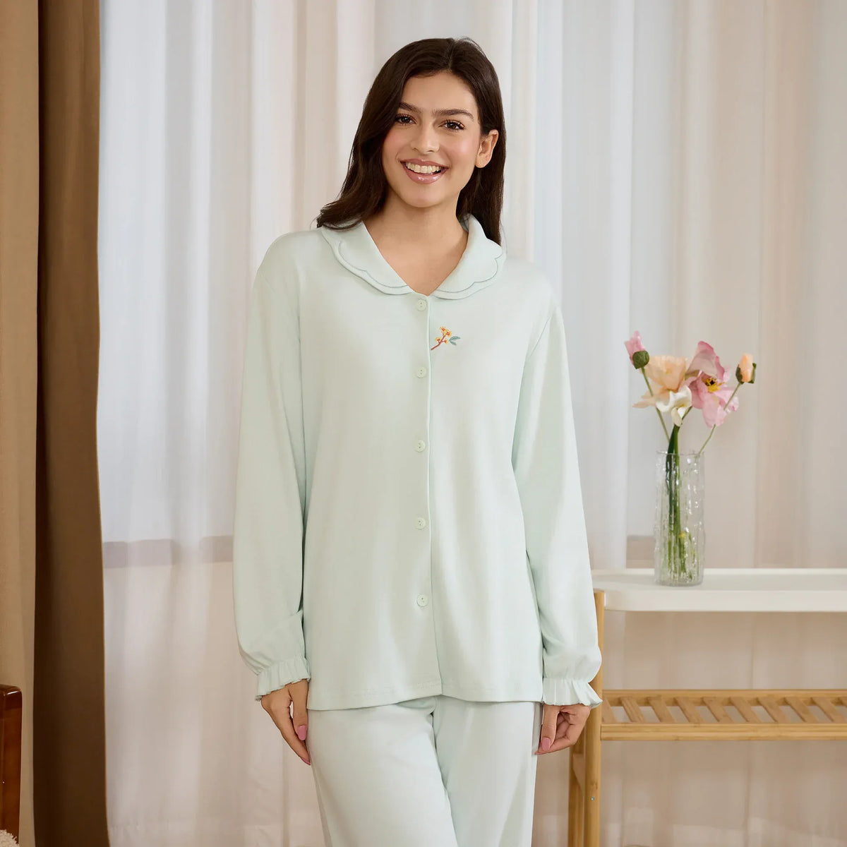 Floral Pajama Set-2Pc for Women Image