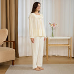 Embroidery Pajama Set-2Pc for Women Image