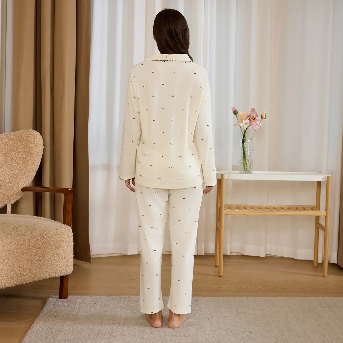 Printed Pajama Set-2Pc for Women Image