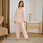 Jacquard Pajama Set-2Pc for Women Image