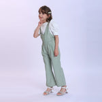 Plain Fashion Overalls For Girls Image