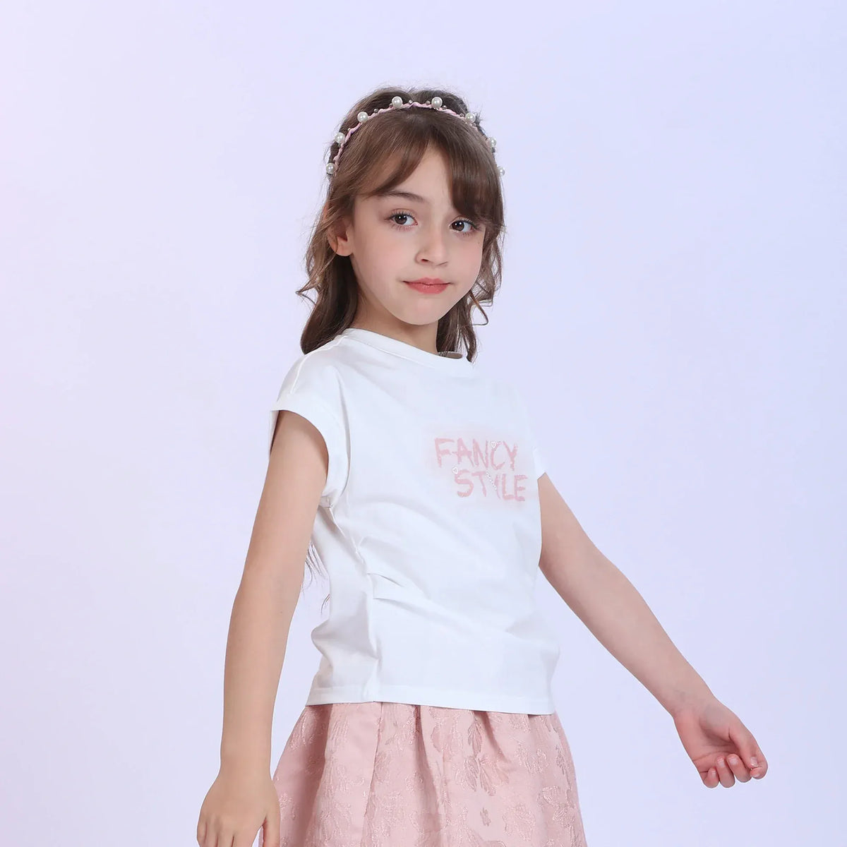 Printed Fashion T-Shirt For Girls Image