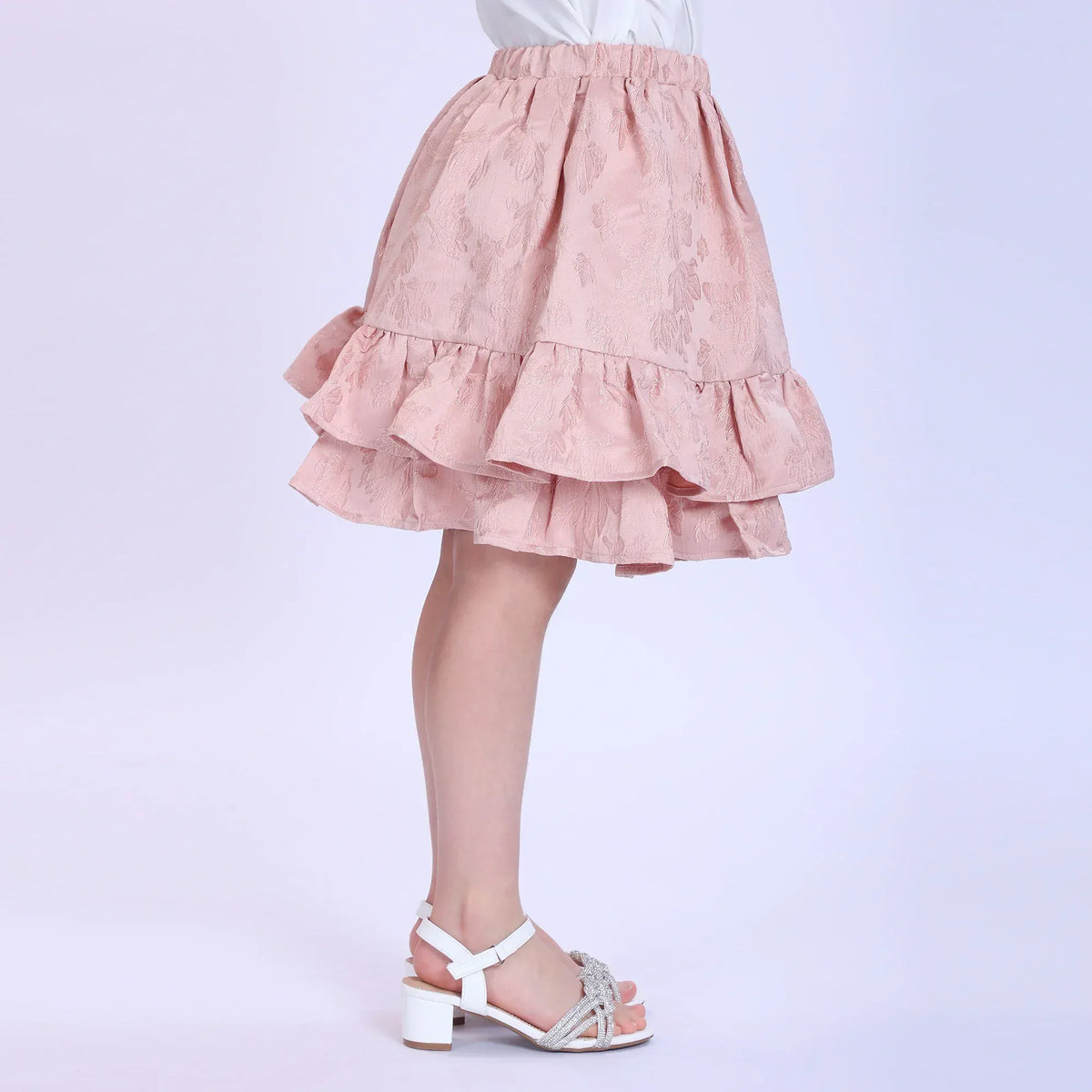 Jacquard Fashion Skirt For Girls Image