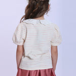Striped Fashion T-Shirt For Girls Image