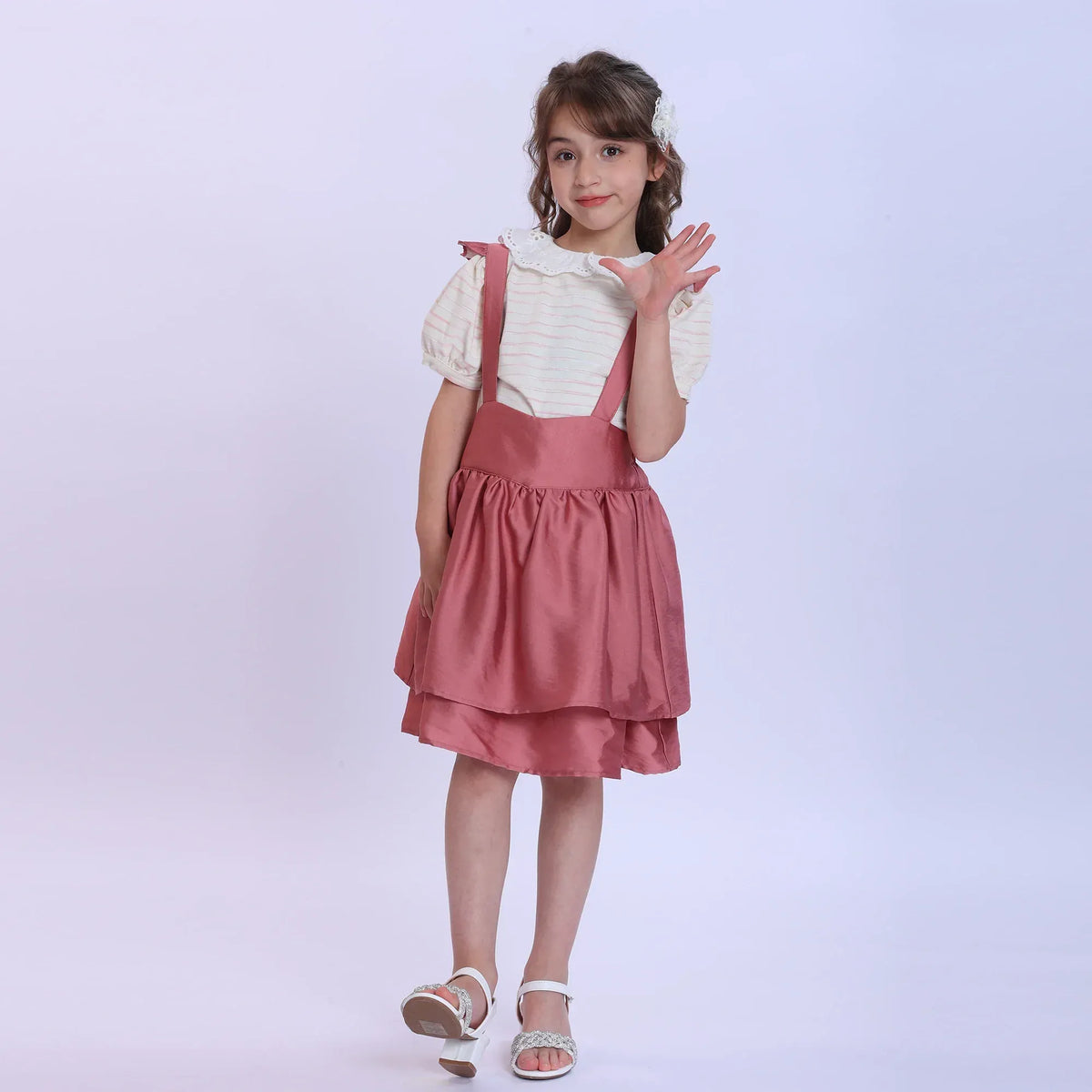 Striped Fashion T-Shirt For Girls Image