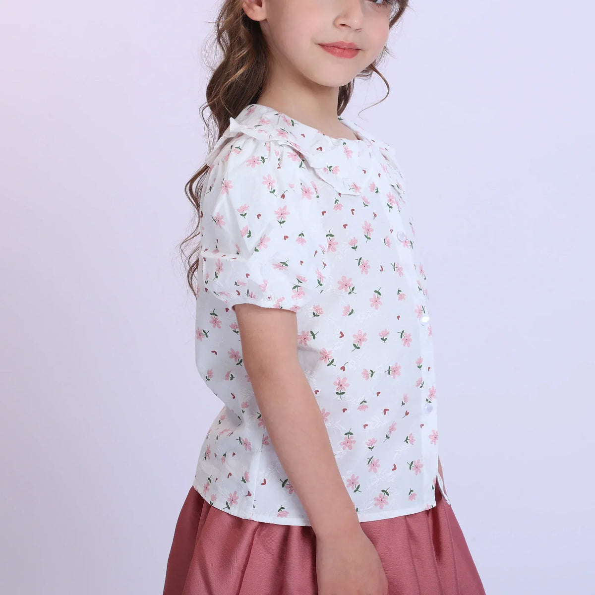 Plain Fashion Shirt For Girls Image