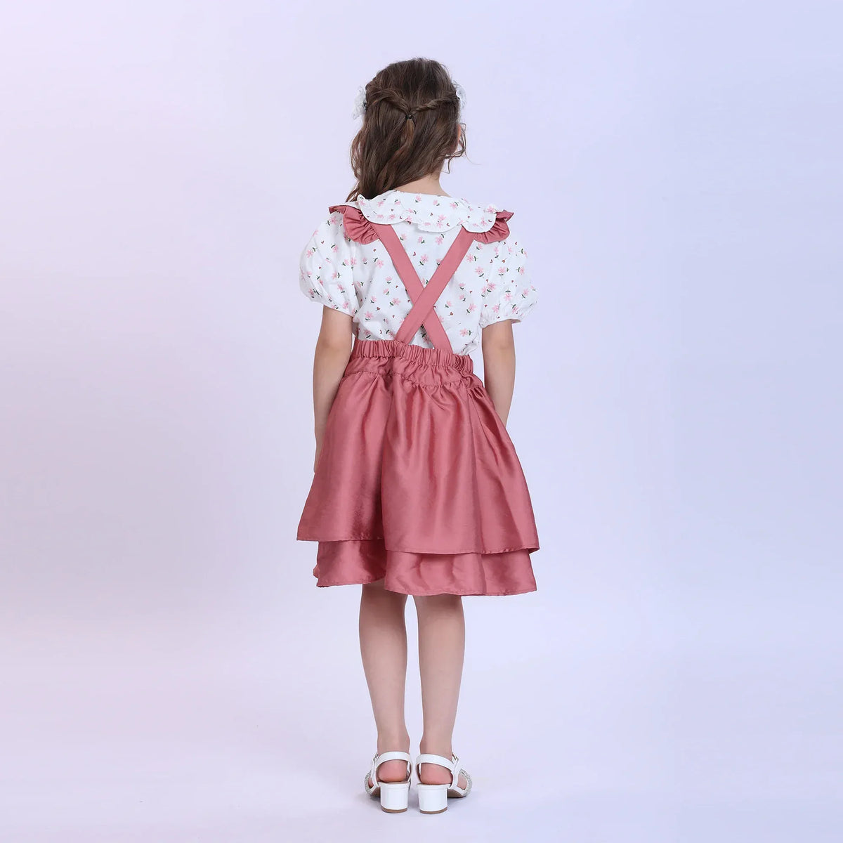 Plain Fashion Skirt For Girls Image