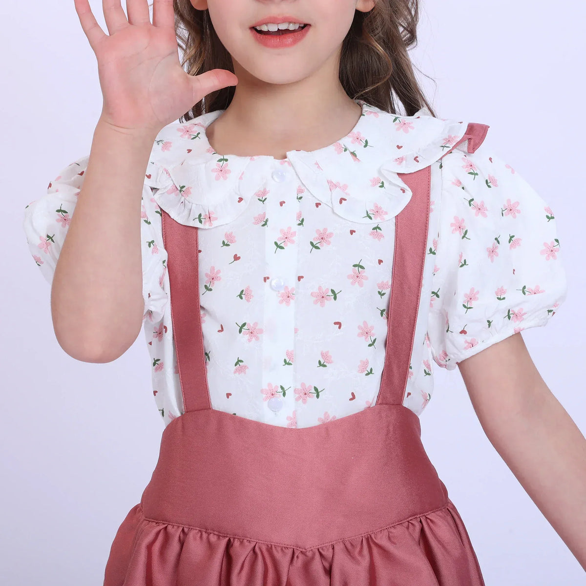 Plain Fashion Skirt For Girls Image